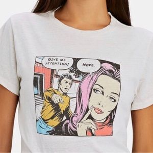 Re/Done vintage tee shirt give me attention